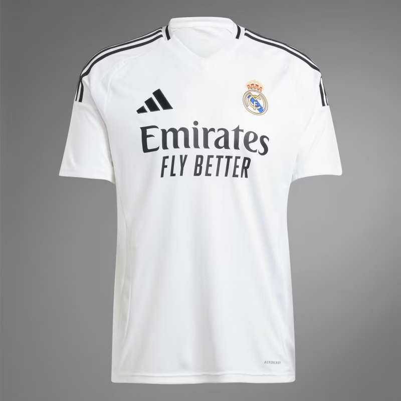 Camisa Real Madrid Home 2024/25 + PERSONALIZAÇÃO GRÁTIS