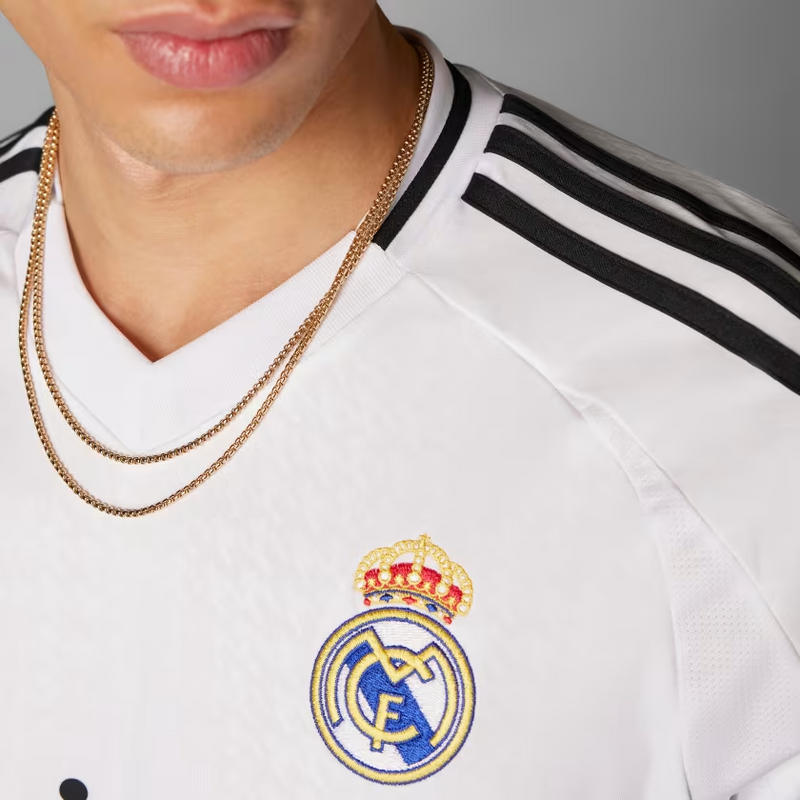 Camisa Real Madrid Home 2024/25 + PERSONALIZAÇÃO GRÁTIS
