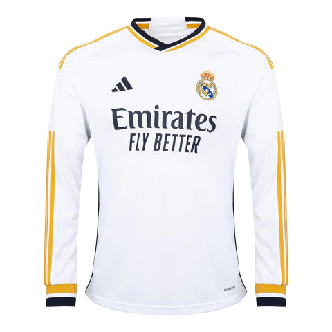 Camisa Real Madrid Manga Longa I 2023/24