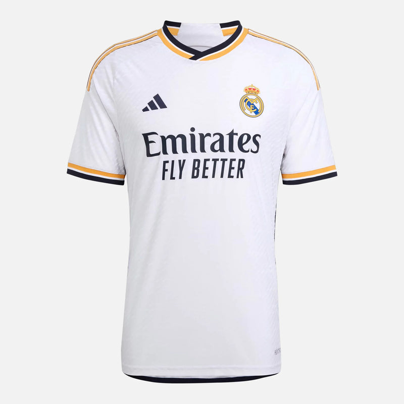 Camisa Real Madrid Home VERSÃO JOGADOR 2023/24 + PERSONALIZAÇÃO GRÁTIS