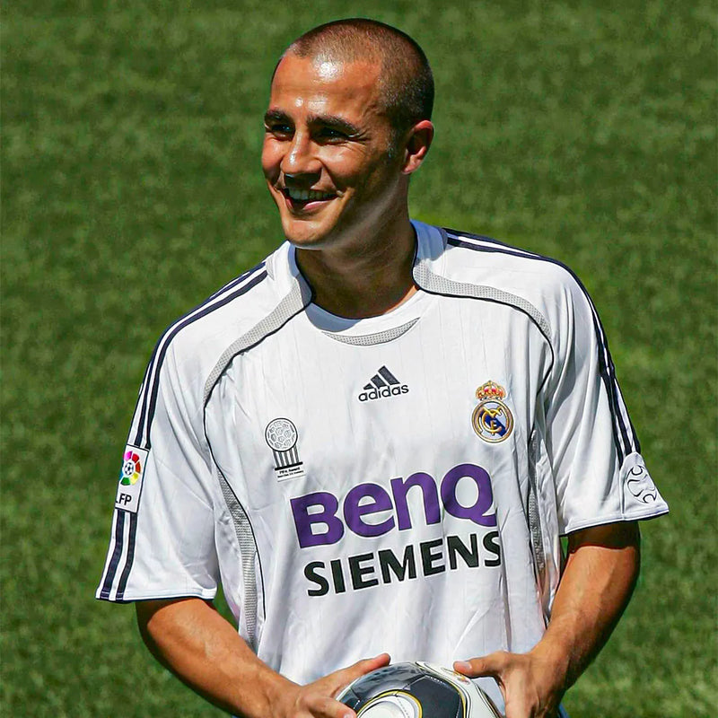 Camisa Real Madrid Home 2006/07 + PERSONALIZAÇÃO GRÁTIS