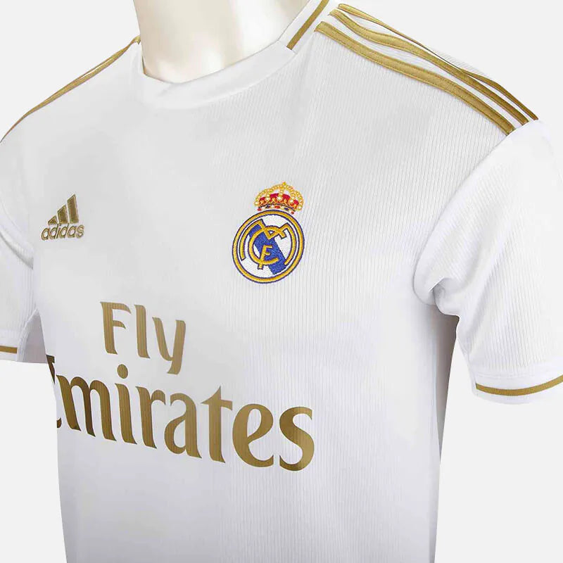 Camisa Real Madrid Home 2019/20 + PERSONALIZAÇÃO GRÁTIS